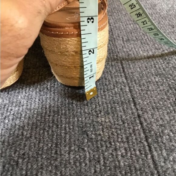 Clarks leather strap wedge sandals women’s size 6.5 - Picture 6 of 9